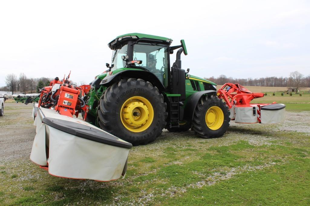 2017 Kuhn triple-mount disc mower