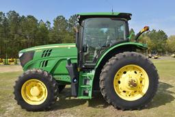 2016 John Deere 6145R MFWD tractor