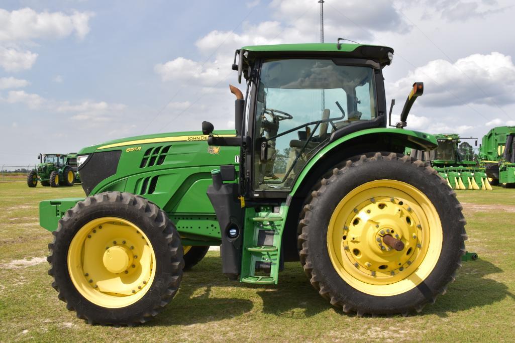 2017 John Deere 6155R MFWD tractor