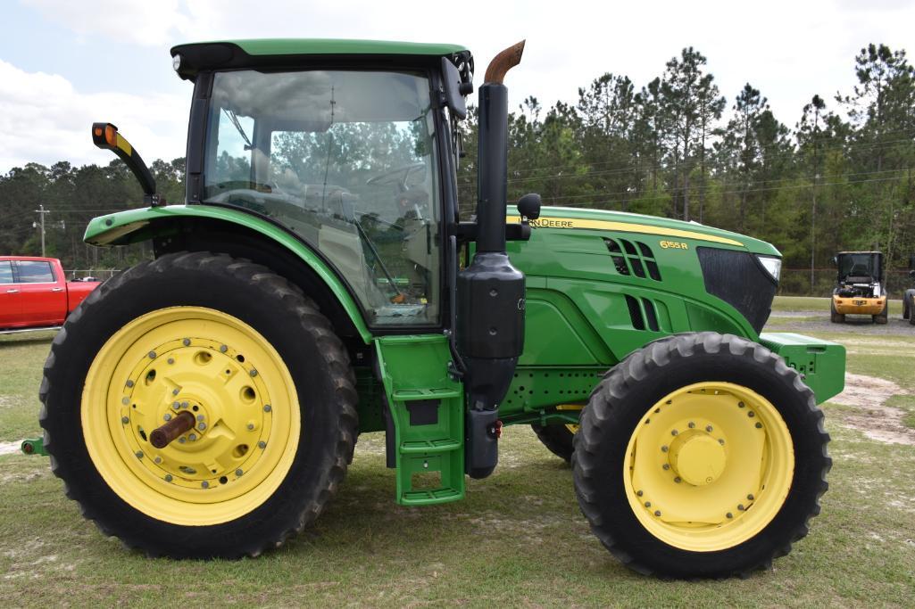 2017 John Deere 6155R MFWD tractor