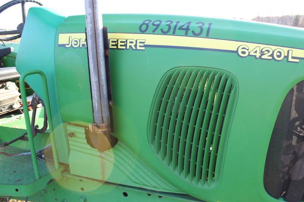 2005 John Deere 6420 2WD tractor