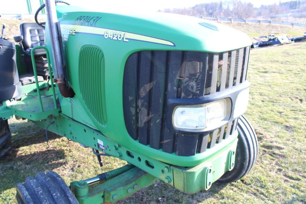 2005 John Deere 6420 2WD tractor