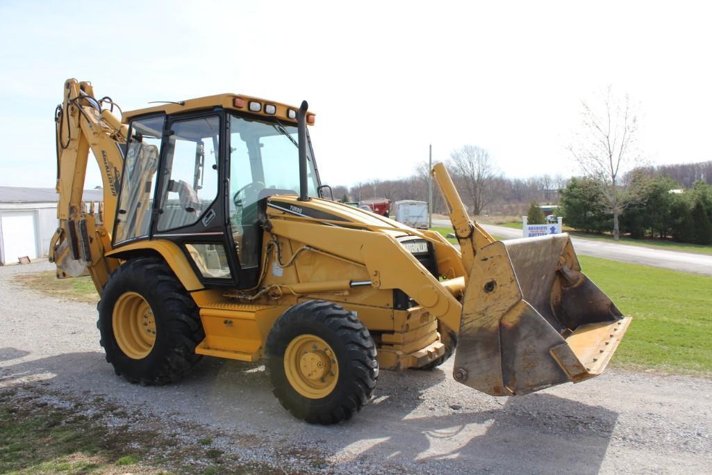 Cat 416C 4wd Backhoe