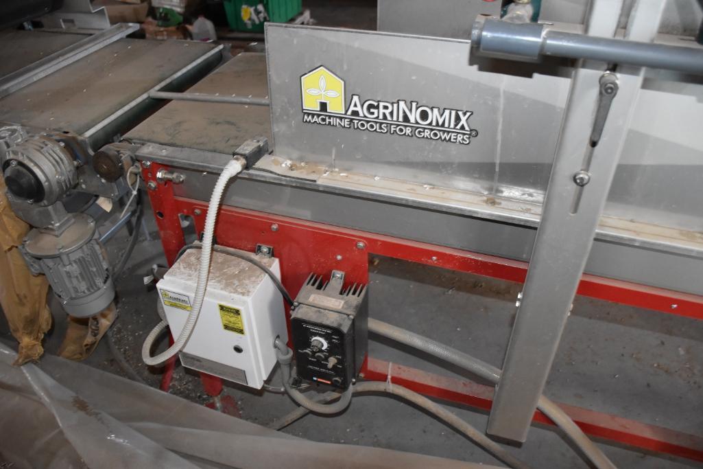 AgriNomix commercial plug tray planting system