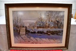 Claude Monet Framed Print, 1869