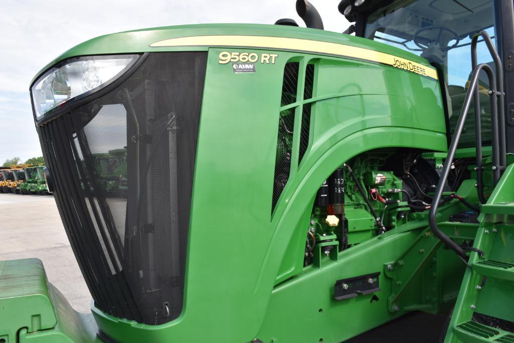 2012 John Deere 9560RT track tractor