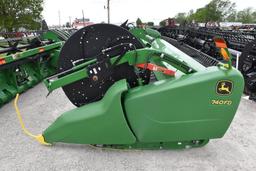 2020 John Deere 740FD 40' HydraFlex draper head