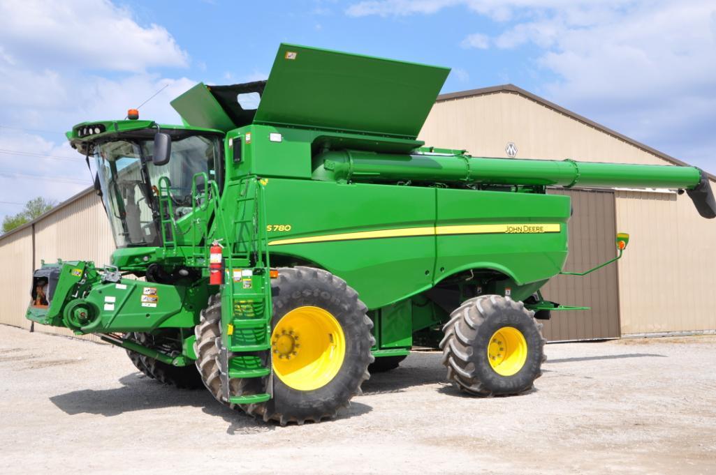 2018 John Deere S780 2wd combine