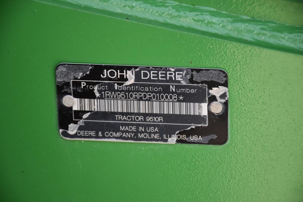 2014 John Deere 9510R 4WD tractor