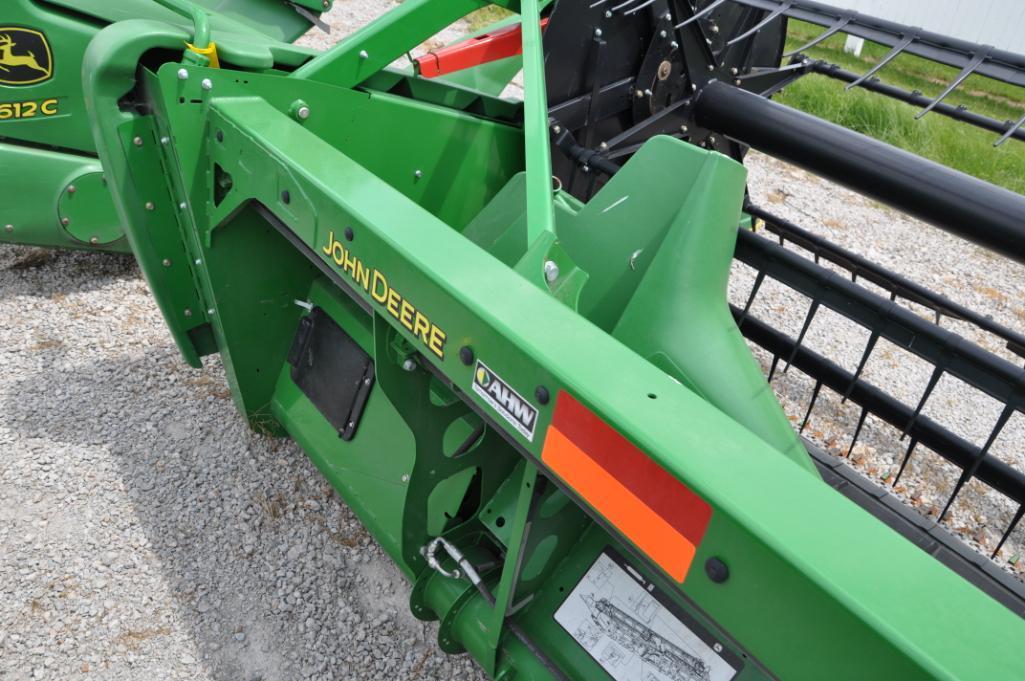 2015 John Deere 640FD 40' HydraFlex draper head