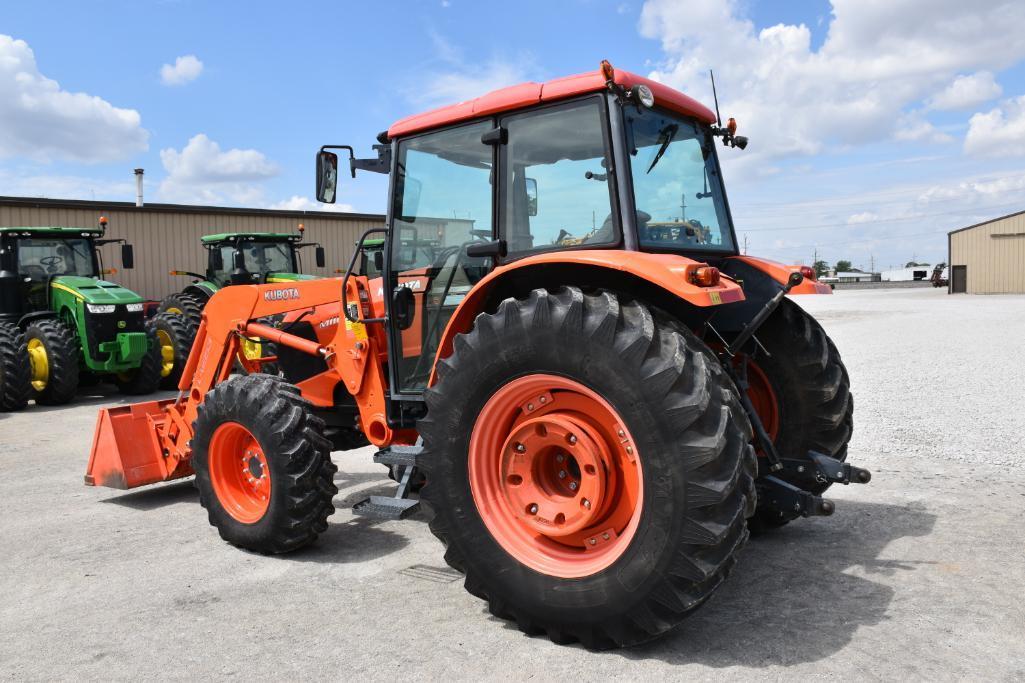 2014 Kubota M110X MFWD tractor w/loader