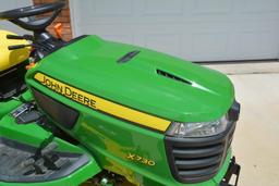 John Deere X730 lawn mower