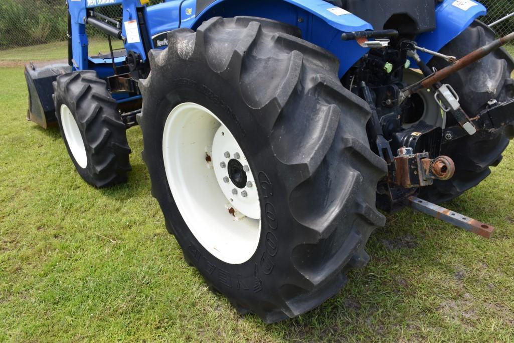 2000 New Holland TN60A MFWD tractor w/loader