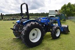 2000 New Holland TN60A MFWD tractor w/loader