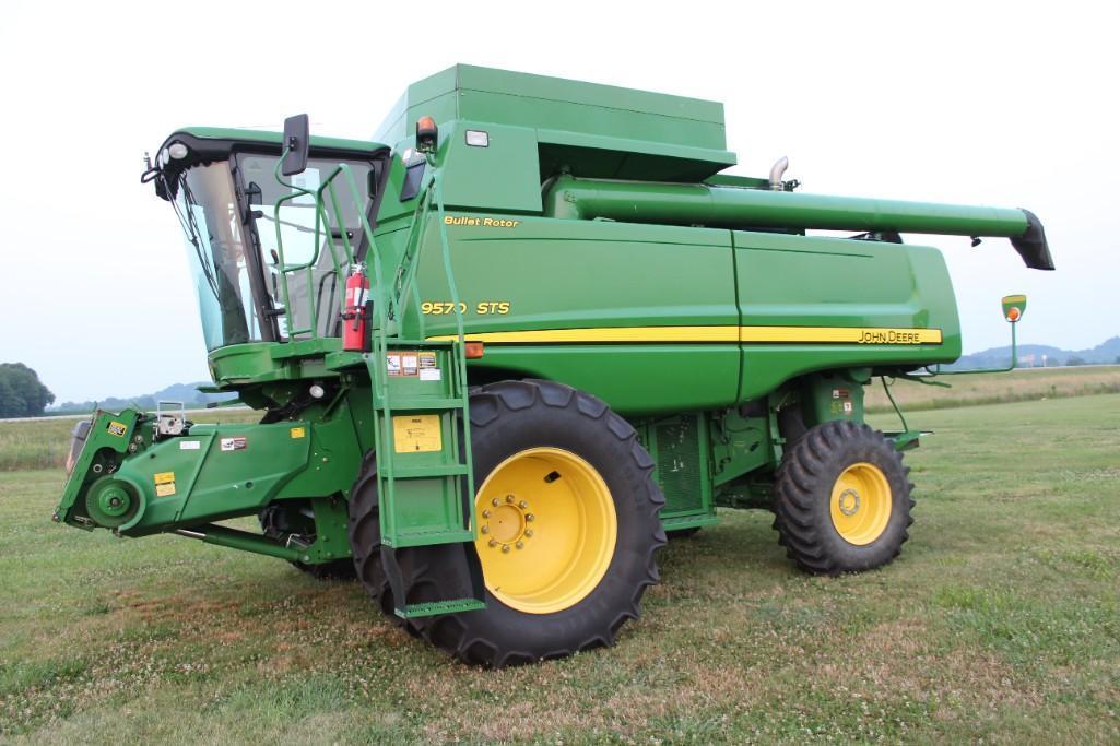 2011 John Deere 9570 STS 2wd combine