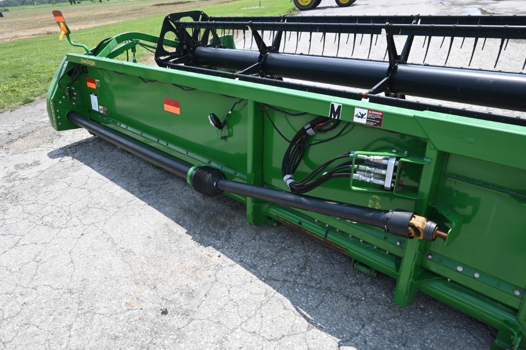 2013 John Deere 635F 35' HydraFlex platform