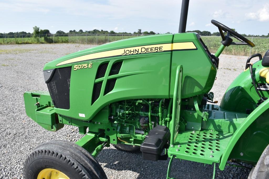 2018 John Deere 5075E 2wd tractor