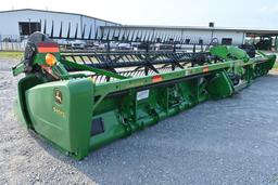 2016 John Deere 640FD 40' flex draper head