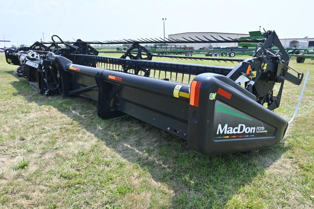 2012 MacDon FD70 45' flex draper head