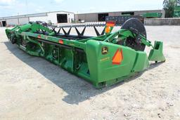 2013 John Deere 640FD 40' flex draper head