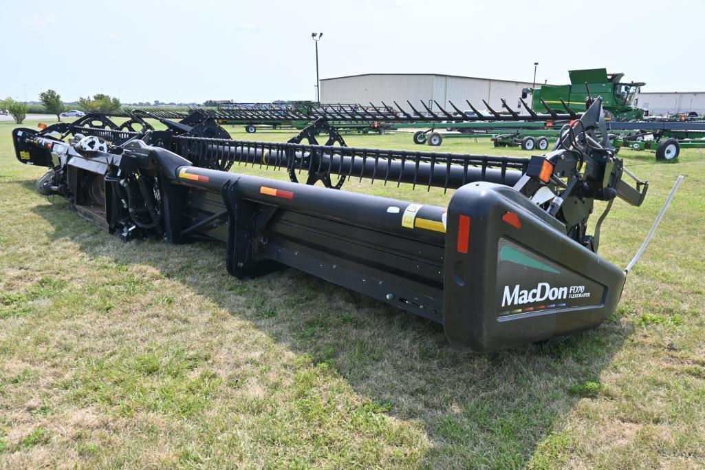 2012 MacDon FD70 40' flex draper head