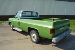 1975 Chevrolet Custom Deluxe 20 2wd pickup