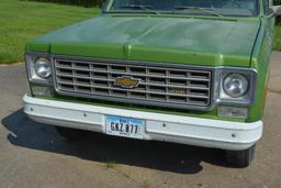 1975 Chevrolet Custom Deluxe 20 2wd pickup