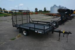 Roose 6' x 10' steel tilt bed trailer