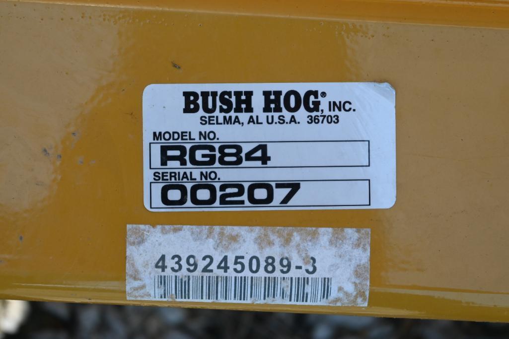 Bush Hog RG84 7' 3-pt. road drag