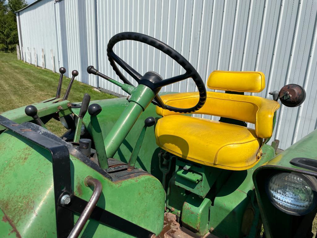 1967 John Deere 3020 diesel 2wd tractor w/loader