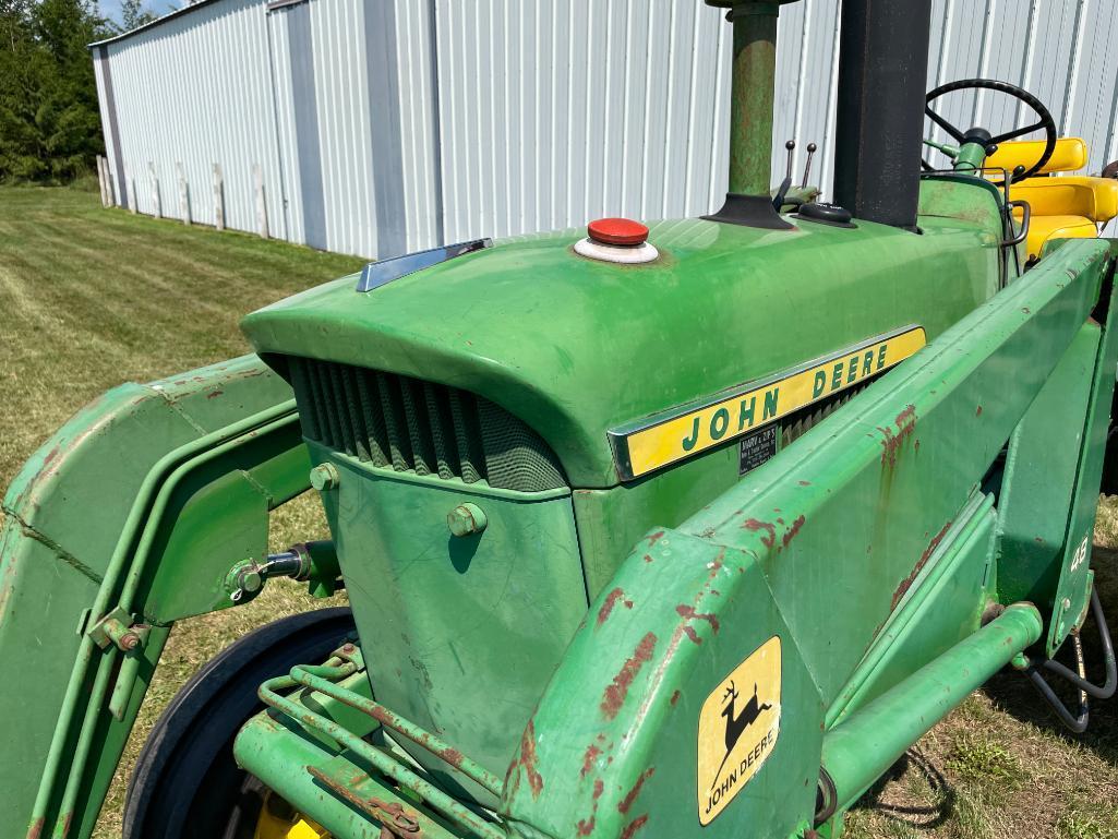 1967 John Deere 3020 diesel 2wd tractor w/loader