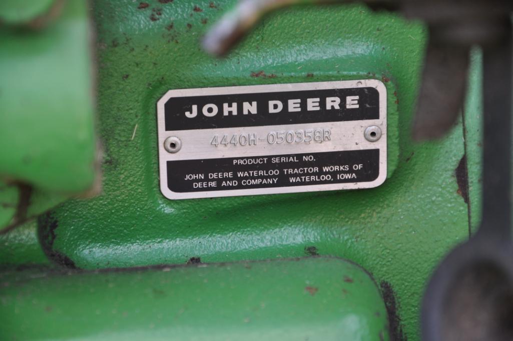 1981 John Deere 4440 2wd tractor