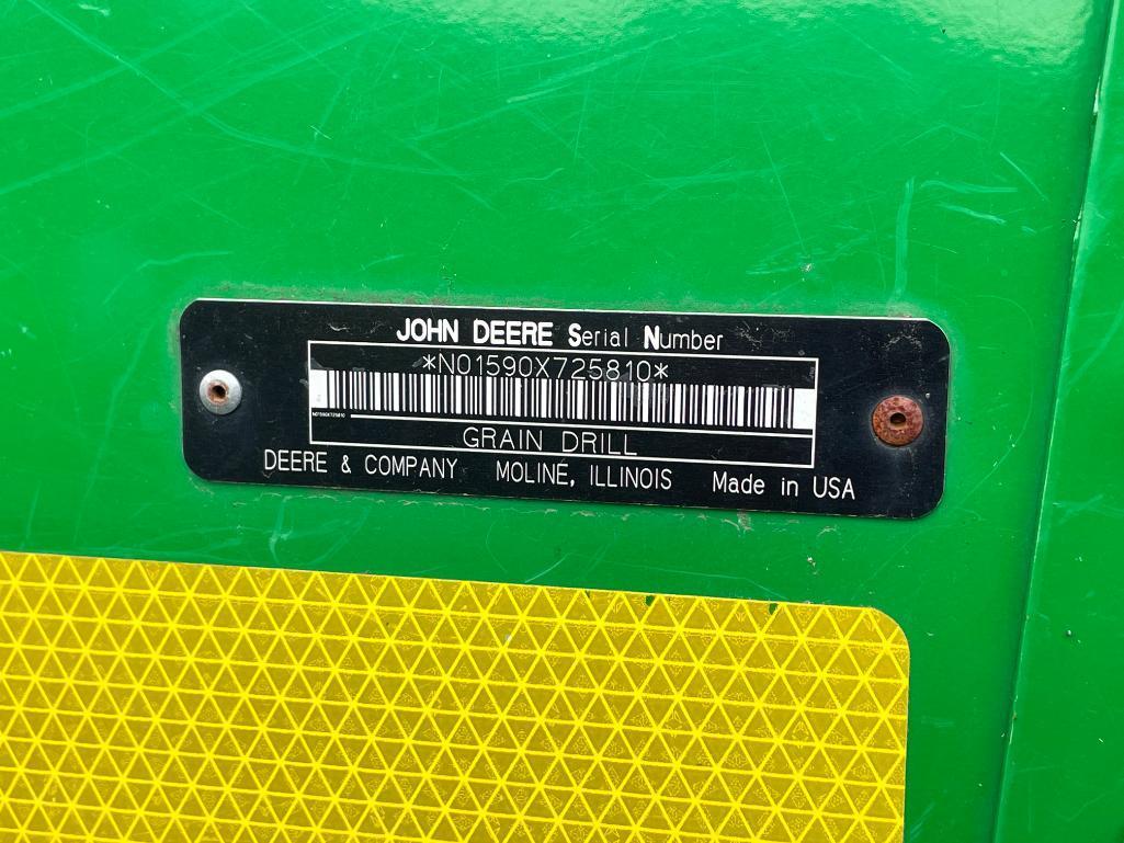 2008 John Deere 1590 20' no-till drill