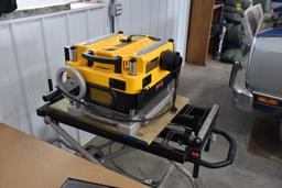 Dewalt DW735 13? Planer With Delta miter saw/planer on stand