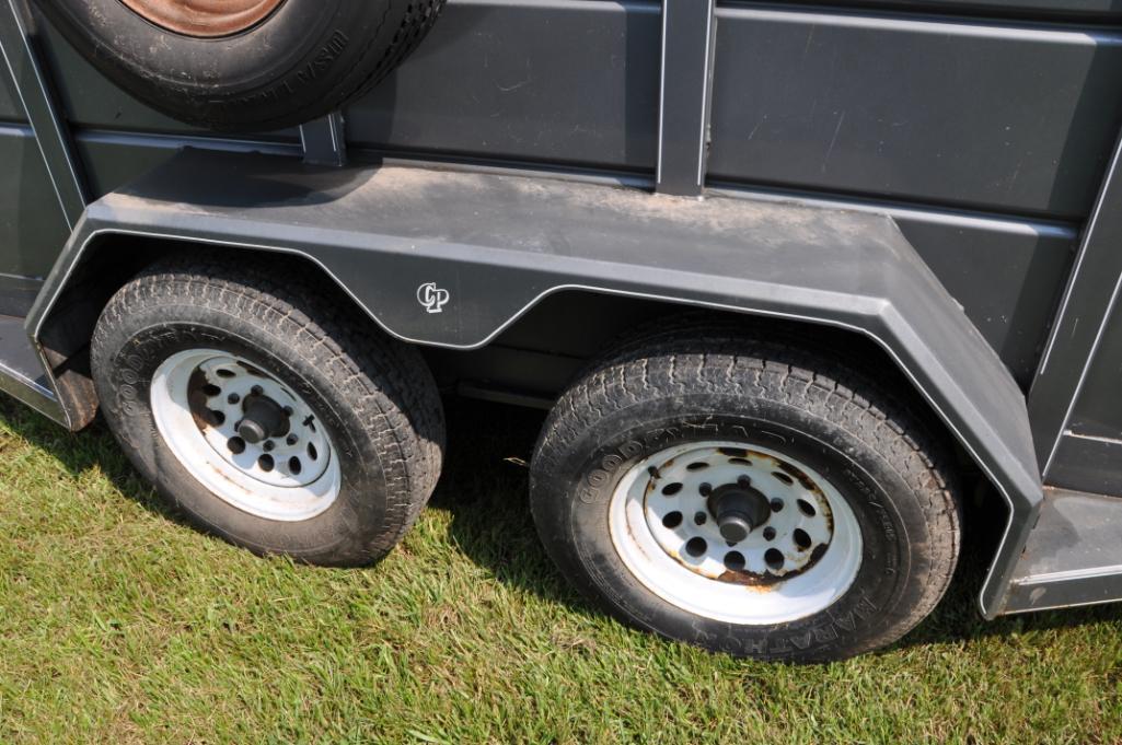 2008 Corn Pro 16' livestock trailer