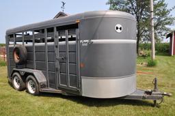 2008 Corn Pro 16' livestock trailer