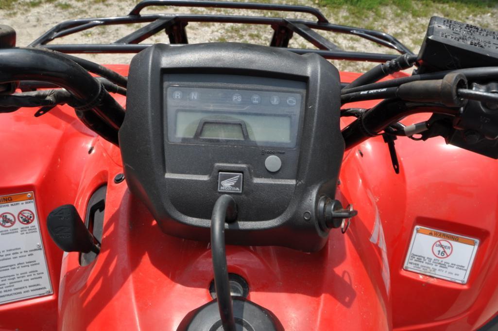 2013 Honda Rancher 420 4wd ATV