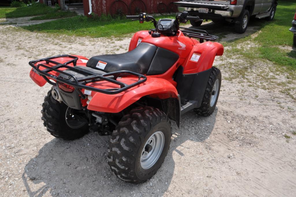 2013 Honda Rancher 420 4wd ATV