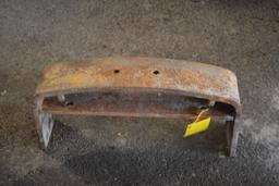 Front tractor weight bracket