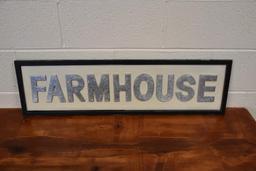 Farmhouse decorative hanging sign