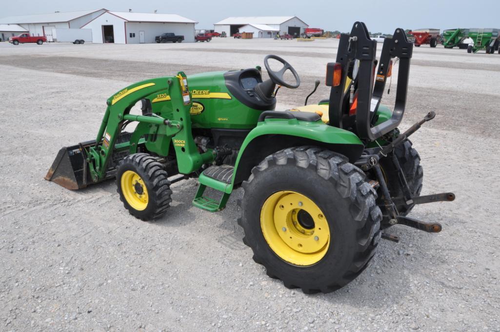 2008 John Deere 3320 MFWD compact utility tractor