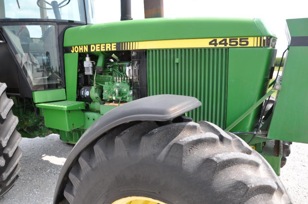 1990 John Deere 4455 MFWD tractor