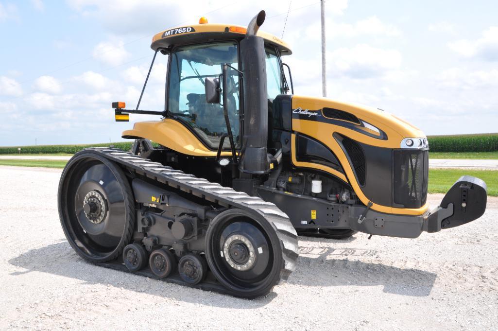 2013 Challenger MT765D track tractor