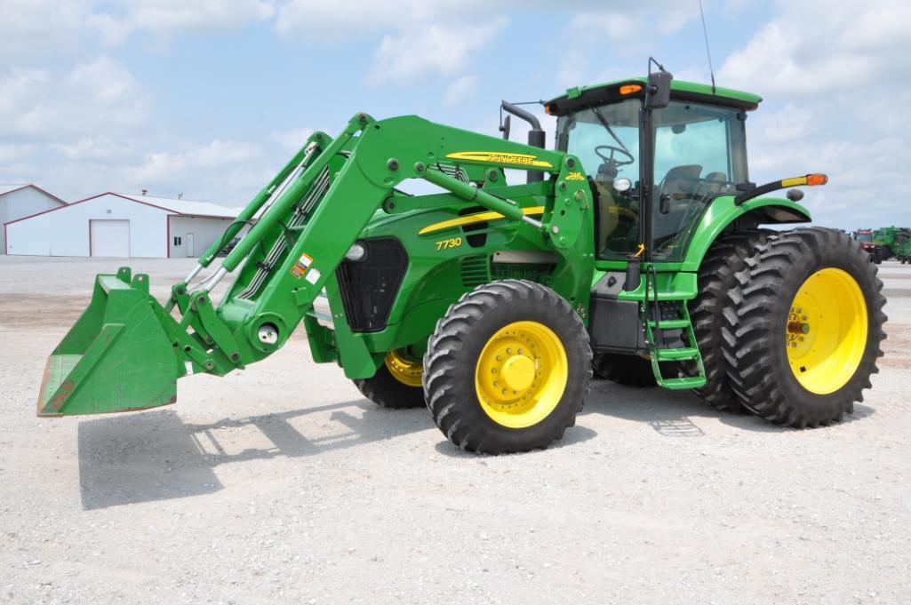 2008 John Deere 7730 MFWD tractor