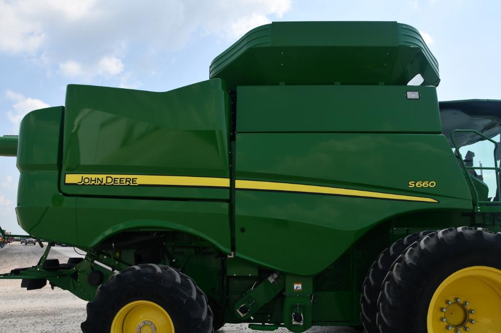 2014 John Deere S660 2wd combine