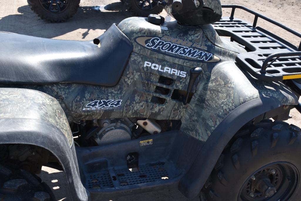 Polaris 500HO Sportsman 4wd ATV