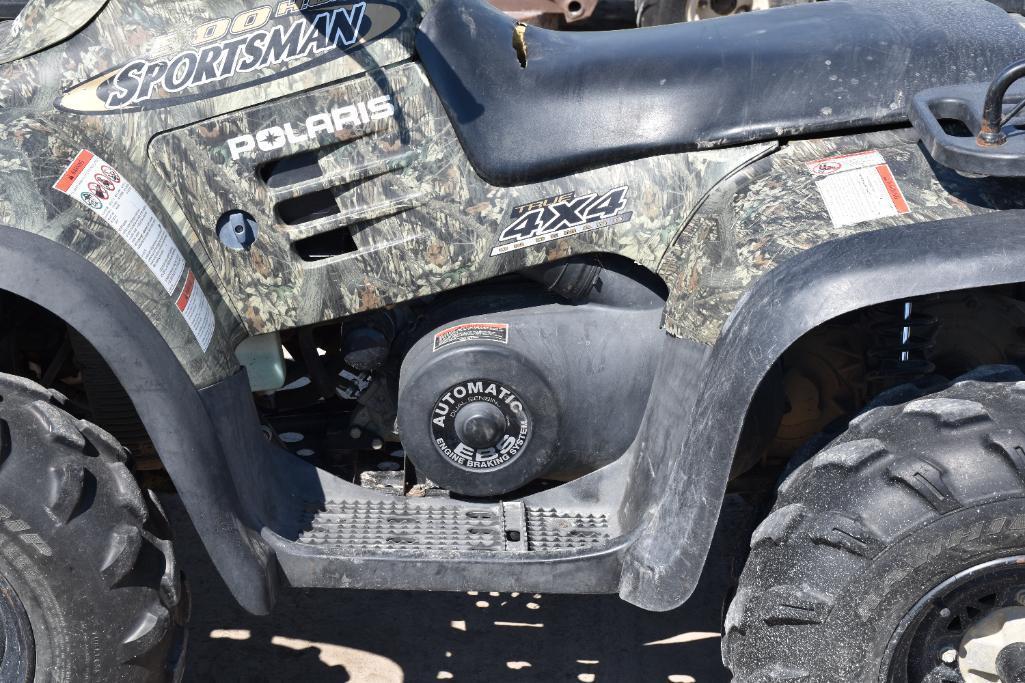 Polaris 500HO Sportsman 4wd ATV