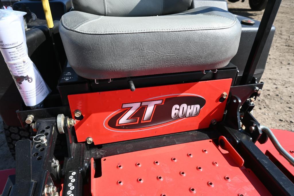 Gravely ZT60HD zero turn lawn mower