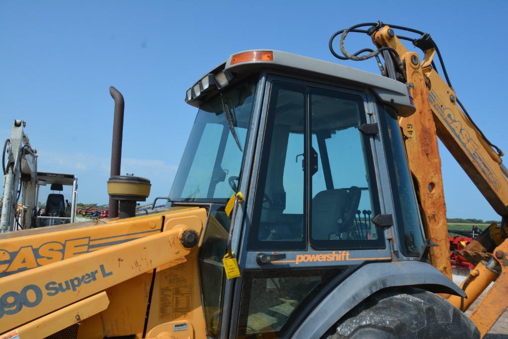 Case 590 Super L MFWD backhoe