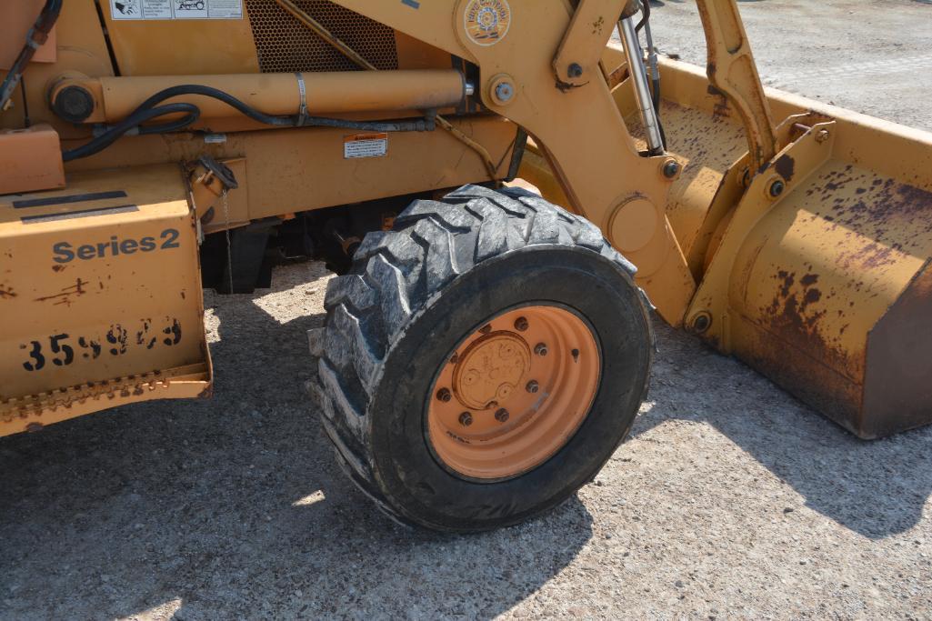 Case 590 Super L MFWD backhoe